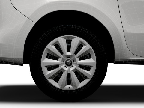 Renault Kangoo E Tech Tourneo LWB 2026 Model 3D