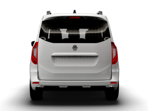 雷诺 Kangoo EV 2026 3D 模型