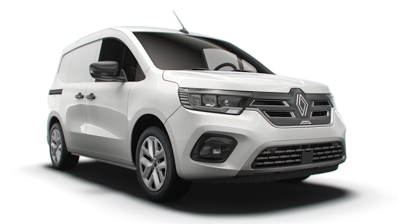 Renault Kangoo Furgone EV 2026 Modello 3D .c4d .max .obj .3ds .fbx .stl .blend 