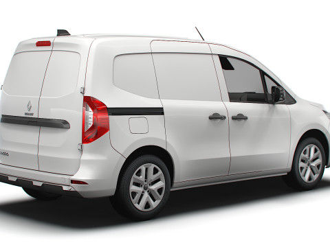 Renault Kangoo Furgone EV 2026 Modello 3D