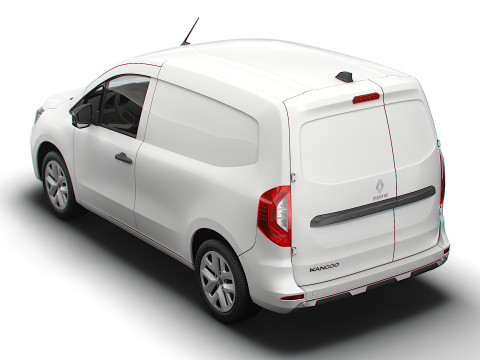 Renault Kangoo Furgone EV 2026 Modello 3D