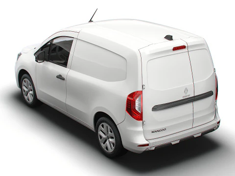 Renault Kangoo EV Van 2026 3D Model