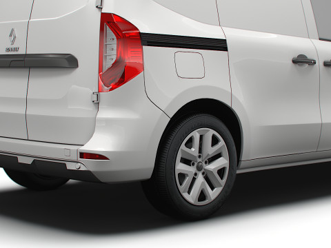 Renault Kangoo Furgone EV 2026 Modello 3D