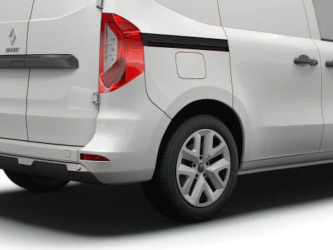 Renault Kangoo EV Van 2026 3D Model