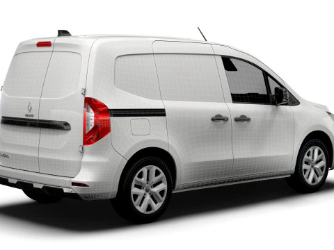 Renault Kangoo EV Van 2026 3D Model