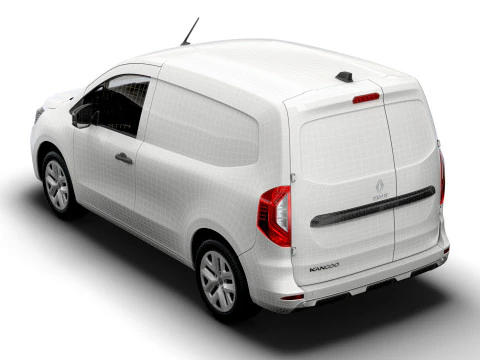 Renault Kangoo EV Van 2026 3D Model