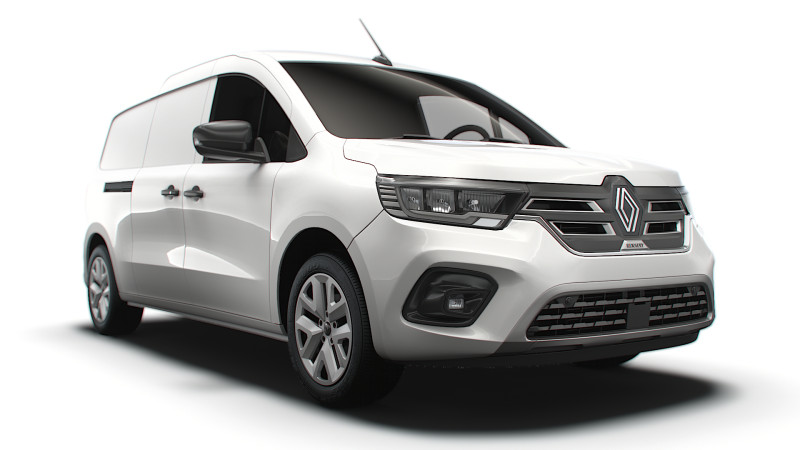 Renault Kangoo EV Furgone LWB 2026 Modello 3D .c4d .max .obj .3ds .fbx .stl .blend 
