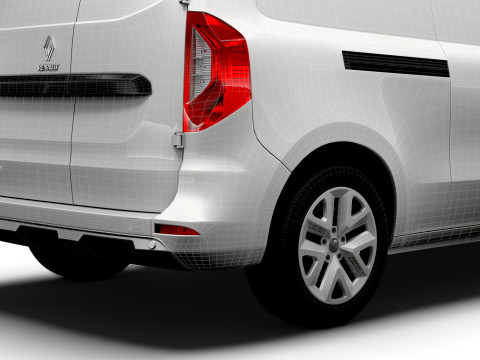 Renault Kangoo EV Furgone LWB 2026 Modello 3D