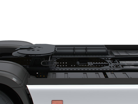 Trator Mercedes Benz eActros Pro600 4x2 2026 Modelo 3D