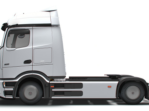Trator Mercedes Benz eActros Pro600 4x2 2026 Modelo 3D