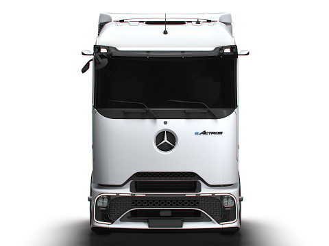 Trator Mercedes Benz eActros Pro600 4x2 2026 Modelo 3D