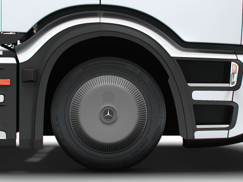 Trator Mercedes Benz eActros Pro600 4x2 2026 Modelo 3D