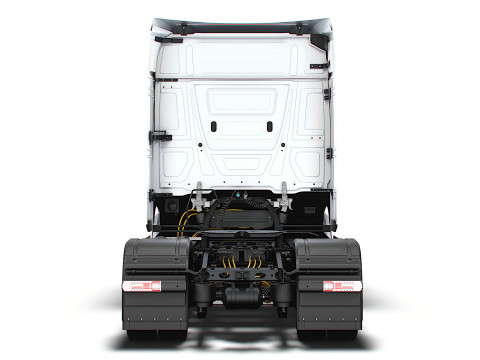 Trator Mercedes Benz eActros Pro600 4x2 2026 Modelo 3D