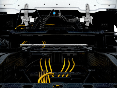 Trator Mercedes Benz eActros Pro600 4x2 2026 Modelo 3D