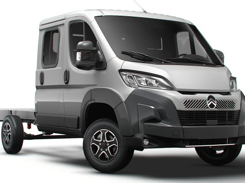 Citroen Jumper Chassis DoubleCab L2 2026 3D Model