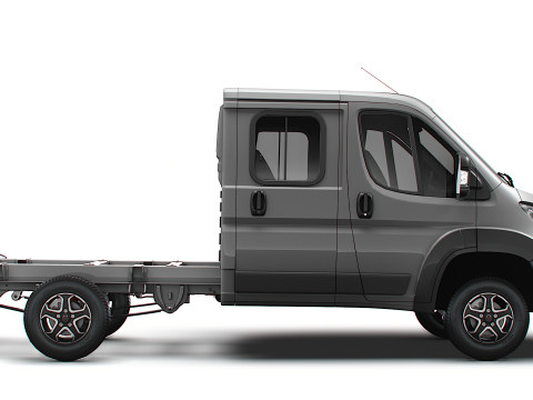 Citroen Jumper Шасси DoubleCab L2 2026 3D Модель