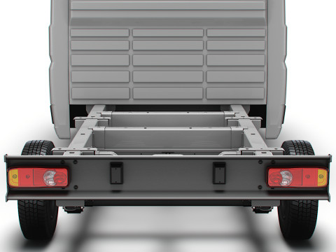 Citroen Jumper Шасси DoubleCab L2 2026 3D Модель