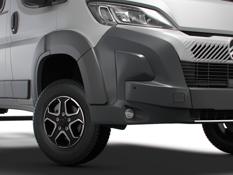 Citroen Jumper Шасси DoubleCab L2 2026 3D Модель