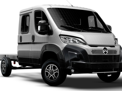 Citroen Jumper Шасси DoubleCab L2 2026 3D Модель