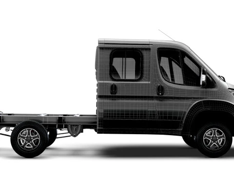 Citroen Jumper Chassis DoubleCab L2 2026 3D Model