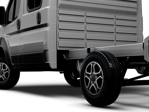 Citroen Jumper Шасси DoubleCab L2 2026 3D Модель