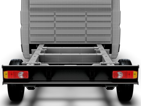 Citroen Jumper Шасси DoubleCab L2 2026 3D Модель