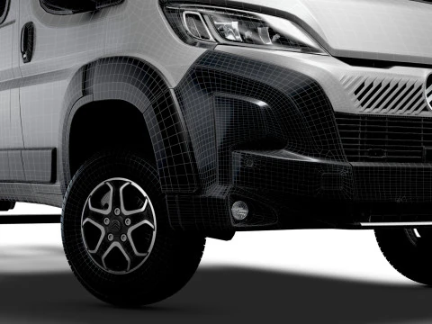 Citroen Jumper Chassis DoubleCab L2 2026 3D Model