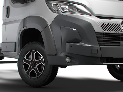 Citroen Jumper Chassis SingleCab L2 2026 3D Model