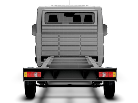 Citroen Jumper Chassis SingleCab L2 2026 3D Model