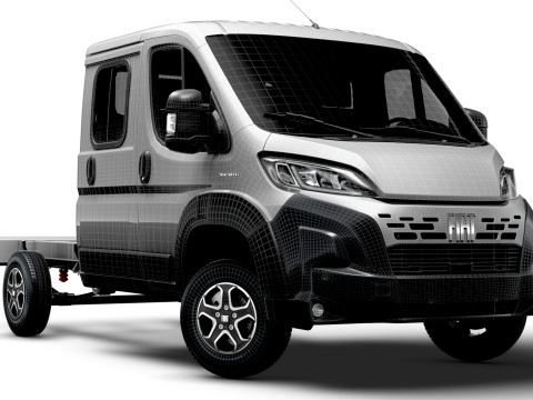 Fiat Ducato Chassis DoubleCab L2 2026 3D Model