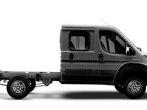 Fiat Ducato Chassis DoubleCab L2 2026 3D Model
