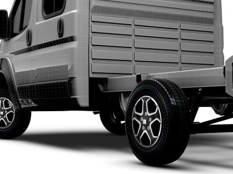 Fiat Ducato Chassis DoubleCab L2 2026 3D Model