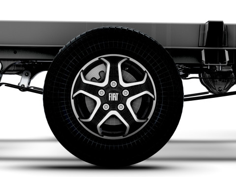 Fiat Ducato Chassis DoubleCab L2 2026 3D Model