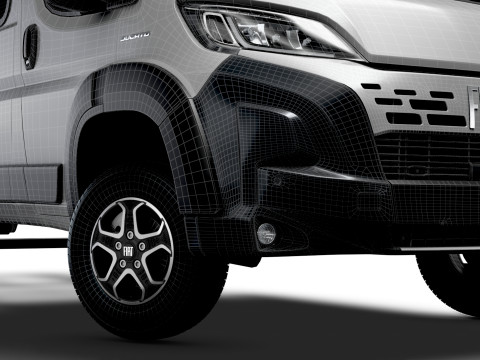 Fiat Ducato Chassis DoubleCab L2 2026 3D Model