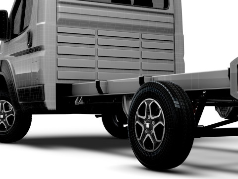 Fiat Ducato Chassis SingleCab L2 2026 3D Model