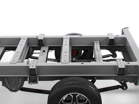 Opel Movano 섀시 DoubleCab L2 2026 3D 모델