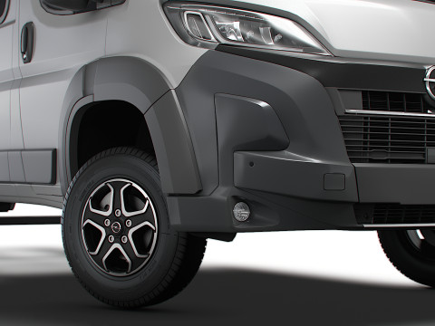 Opel Movano 섀시 DoubleCab L2 2026 3D 모델