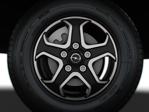 Opel Movano 섀시 DoubleCab L2 2026 3D 모델