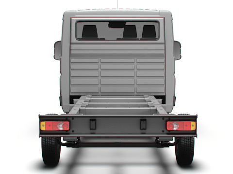 Opel Movano Fahrgestell SingleCab L2 2026 3D Modell