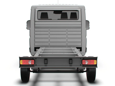 Opel Movano Chassis SingleCab L2 2026 3D Model