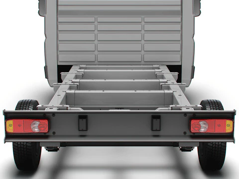 Opel Movano Chassis SingleCab L2 2026 3D Model