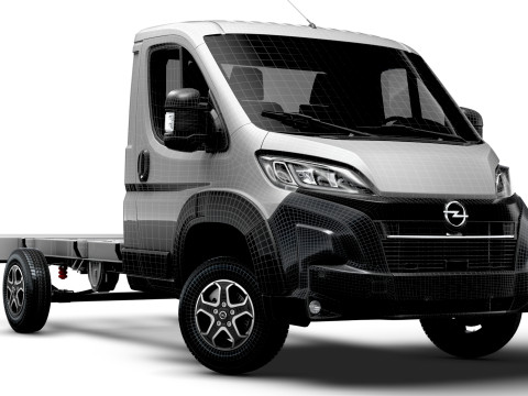 Opel Movano Fahrgestell SingleCab L2 2026 3D Modell