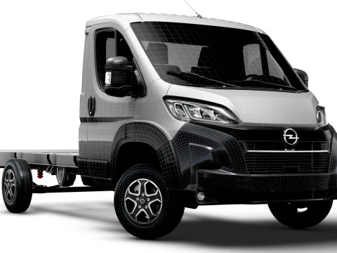 Opel Movano Chassis SingleCab L2 2026 3D Model