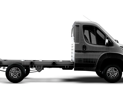 Opel Movano Chassis SingleCab L2 2026 3D Model