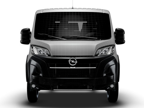 Opel Movano Fahrgestell SingleCab L2 2026 3D Modell