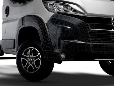 Opel Movano Fahrgestell SingleCab L2 2026 3D Modell