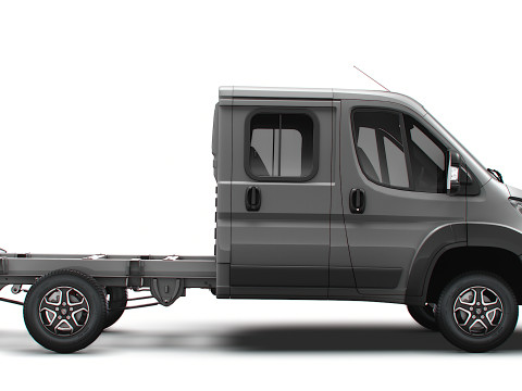 Peugeot Boxer Chassis DoubleCab L2 2026 3D Modell