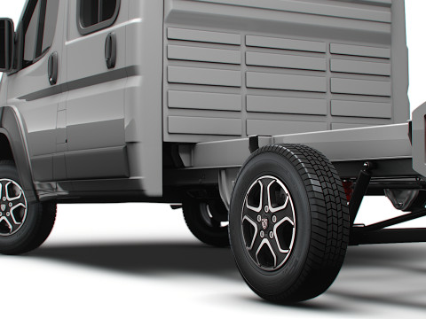 Peugeot Boxer Chassis DoubleCab L2 2026 3D Modell