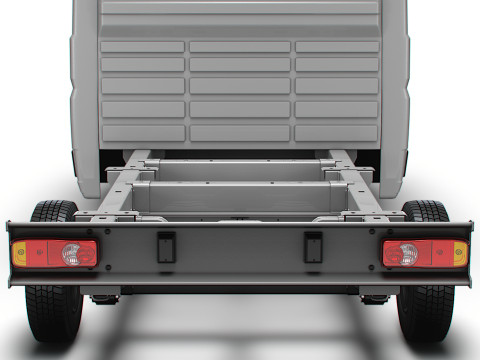 Peugeot Boxer Chassis DoubleCab L2 2026 3D Modell