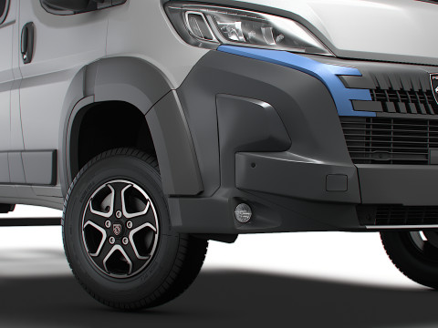 Peugeot Boxer Chassis DoubleCab L2 2026 3D Modell